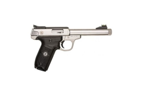 S&W SW22 Victory .22LR Target Pistol w/ Threaded Barrel, Stainless - 10201