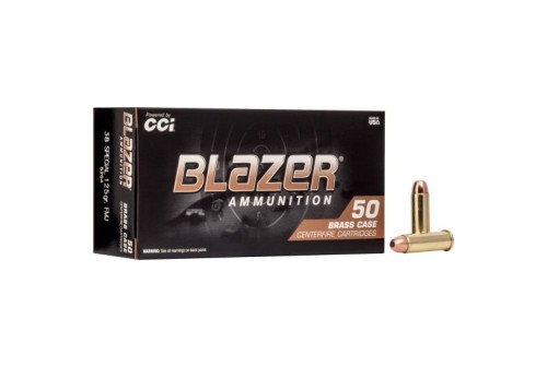 CCI Blazer Brass 38 Special 125gr FMJ Ammunition 50rds - 5204