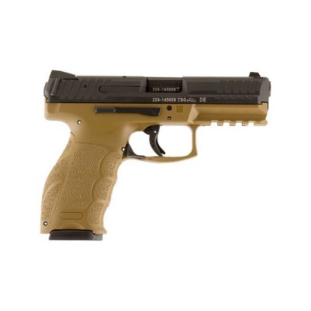 HK VP9 9mm Pistol w/Two 15rd Magazines, FDE  - M700009FDE-A5