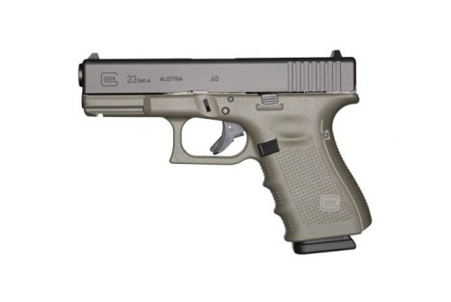 Glock 23 Gen 4 Frame Battlefield Green .40 SW - No Action