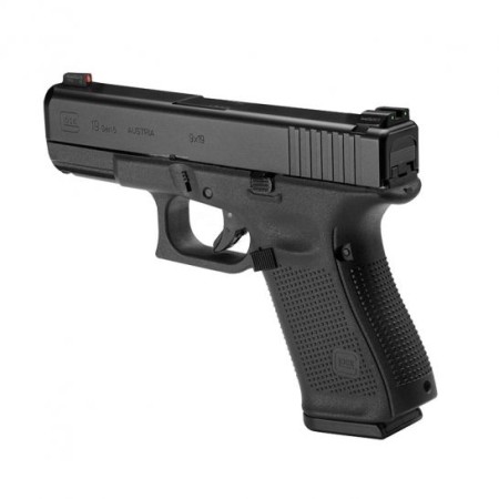 Glock 19 Gen5 9mm Pistol with AmeriGlo Bold Sights - PA1950303AB