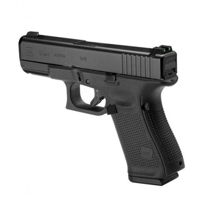 Glock 19 Gen5 9mm Pistol with Glock Night Sights - PA1950703