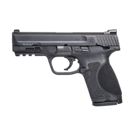 S&W M&Pu00ae9 M2.0u2122 Compact 9mm Pistol W/ Thumb Safety, Black - 11686