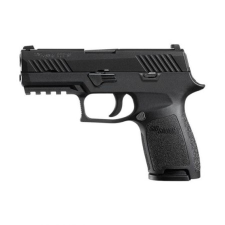 Sig Sauer P320 Nitron Compact 9mm Pistol w/ Night Sights, Black