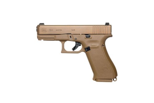 Glock 19X Gen5 9mm Pistol, Flat Dark Earth - PX1950703