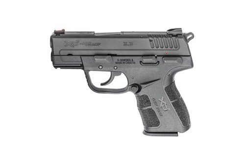 Springfield Armory XD-E 3.3" Single Stack .45 Auto/ACP Pistol, Black - XDE93345BE