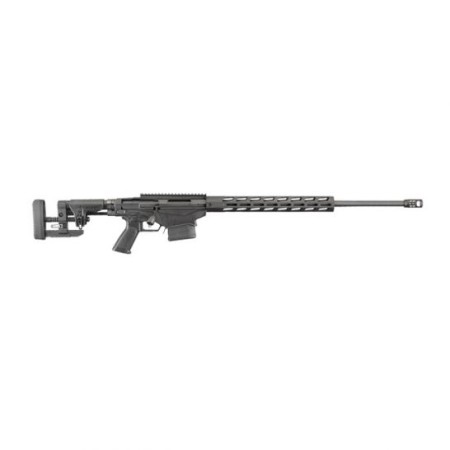 Ruger Precision .6.5 Creedmoor 24" M-Lok Bolt Action Rifle, Black - 18029