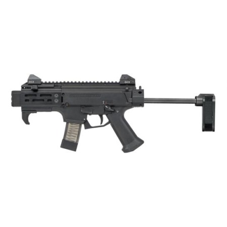 CZ Scorpion EVO 3 S2 Micro 9mm Pistol w/ Brace, Black - 91348