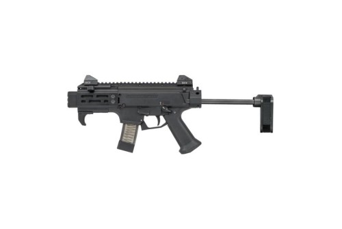 CZ Scorpion EVO 3 S2 Micro 9mm Pistol w/ Brace, Black - 91348