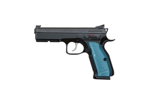 CZ Shadow 2 9mm Black & Blue Pistol - 91257