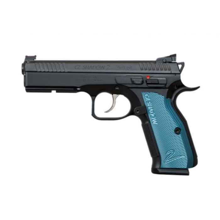 CZ Shadow 2 9mm Black & Blue Pistol - 91257