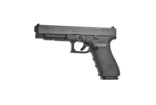 Glock 41 Gen 4 MOS .45 ACP 5.31" 13 Round Pistol, Black - UG4130103MOS