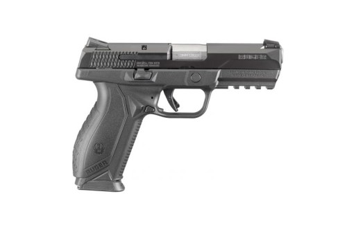 Ruger American 9mm 10-Round Pistol, Black - 8607