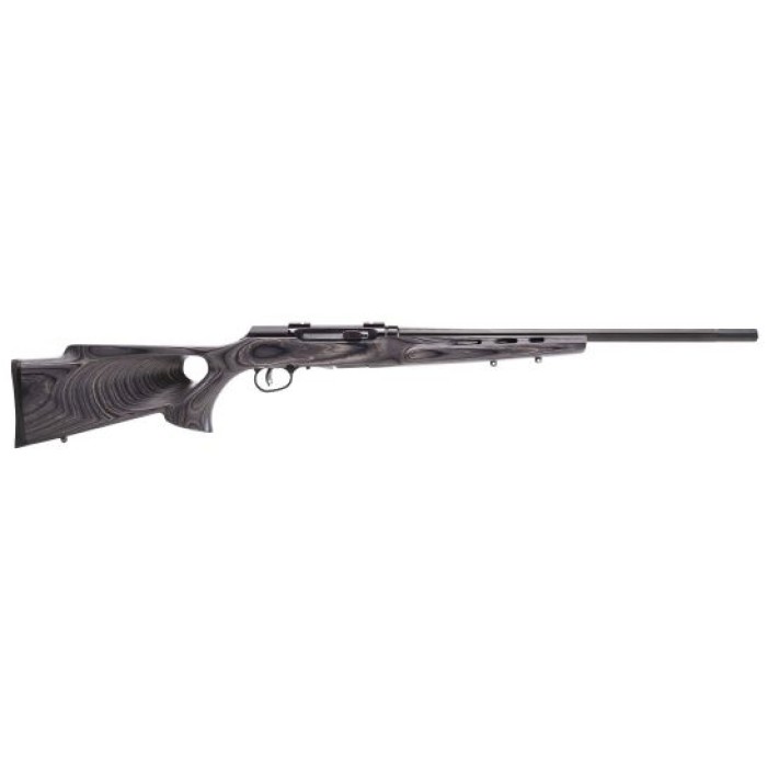 Savage A22 Target Thumbhole Gray Semi Automatic Rifle - 22 Long Rifle - 22in