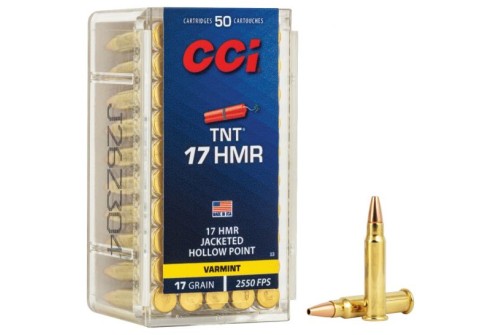 CCI .17 HMR 17gr TNT HP Ammunition 50rds- - -0053