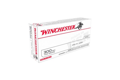 Winchester 125gr Open Tip 300 Blackout Ammo, 20rd - USA300BLK