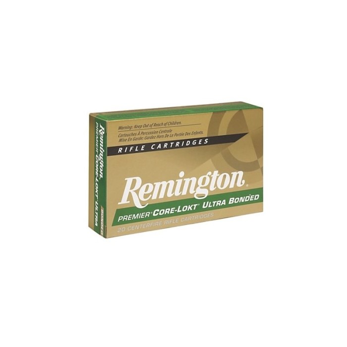 Remington 308 Winchester 150 Grain Premier Core-Lokt Pointed - Brass Casing