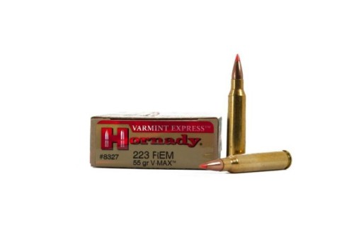 Hornady 223 55gr V-MAX Varmint Express Ammunition 20rds - 8327