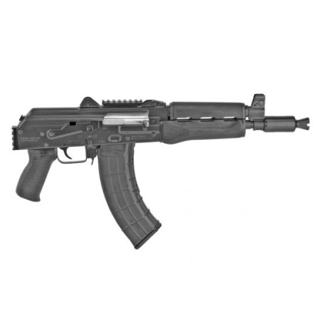 Zastava ZPAP92 7.62x39 AK-47 Pistol 10.5" 30rd - Black Wood w/ Pic Rail - ZP92762PAM