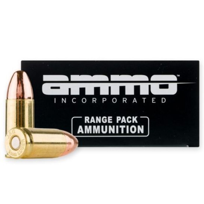 Ammo Inc. Signature, 9mm, TMC, 115 Grain, 200 Rounds.