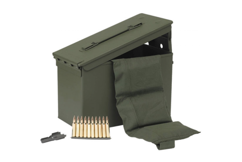 PMC Bulk .223 Ammo 55 Grain FMJ w/ Bandolier in M2A1 840 rd/can - 223AMB-840