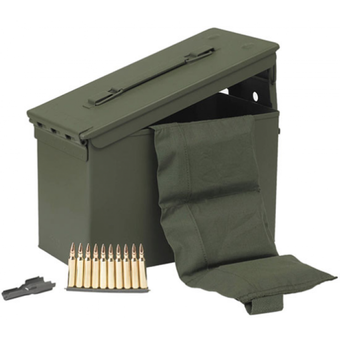 PMC Bulk .223 Ammo 55 Grain FMJ w/ Bandolier in M2A1 840 rd/can - 223AMB-840