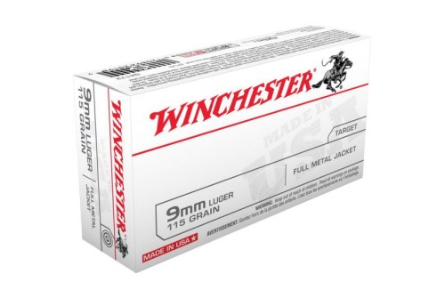 Winchester Ammo Usa, Win Q4172sc   9mm        115 Fmj     1000/1