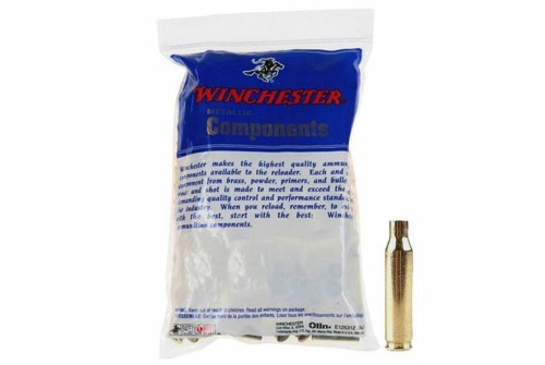 Winchester 7.62x39mm Soviet Unprimed Rifle Brass Cases - 100 rounds