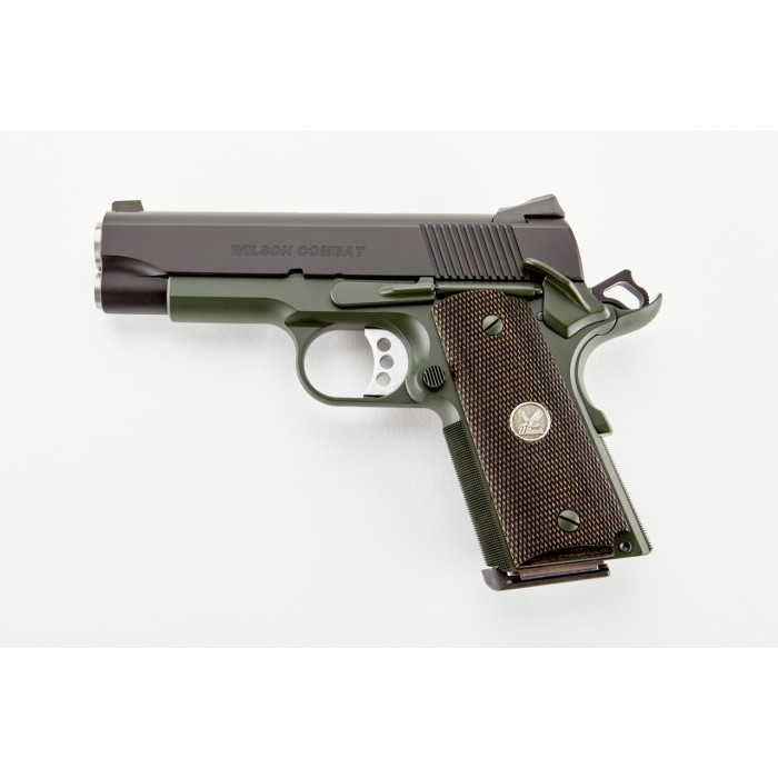 Wilson Combat Cqbc 45acp 4" 8+1 Blk/grn Ca