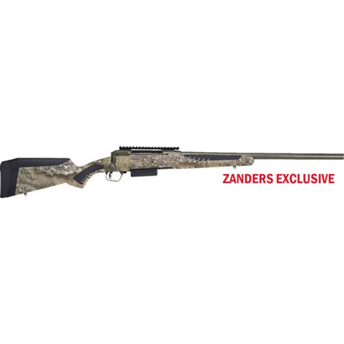 Savage 220 Slug 20ga W/rail - 22" Od Green/accufit Rt-excape