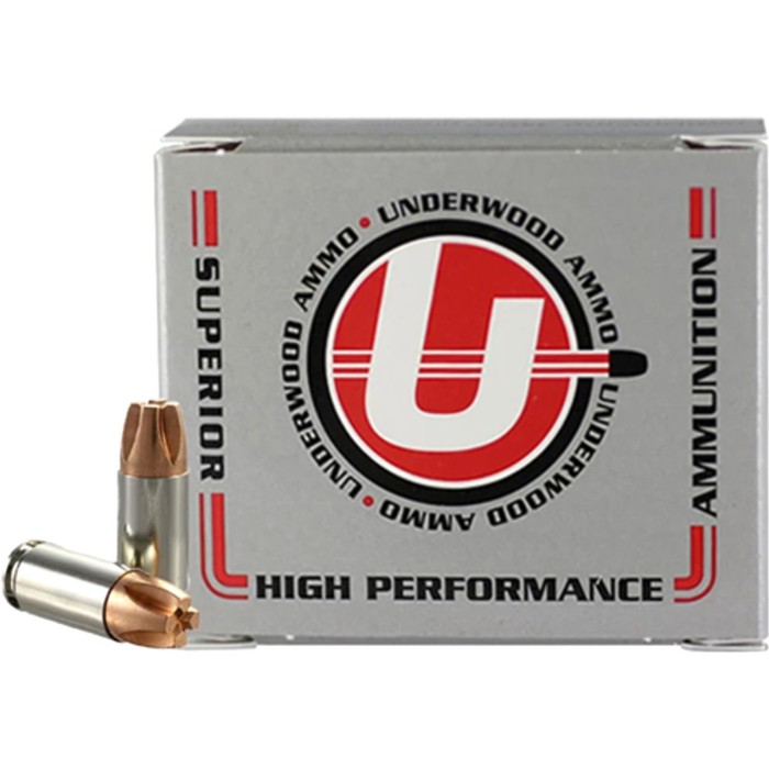 Underwood Ammo 9mm Luger - 115gr.extreme Penetrator 20-pk