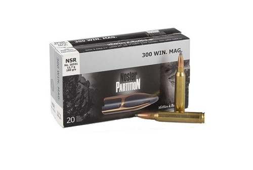 Sellier & Bellot 300Win 180Gr Nosler Partition 754908511631