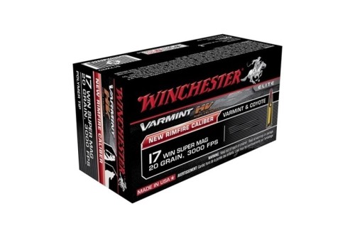 Winchester 17Wsm Power Core 20Gr LF Copper HP 50/10 S17W20PC -