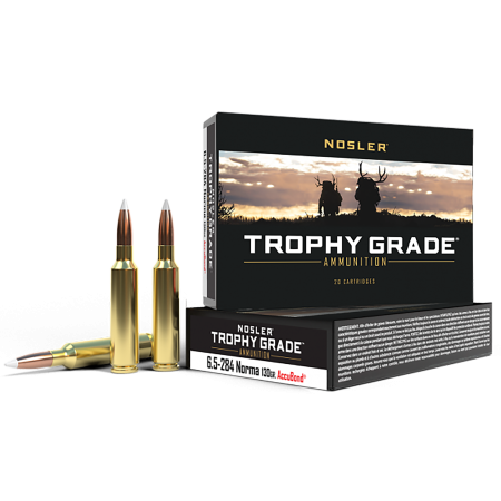 Nosler 60021 Trophy Grade 6.5x284 Norma 130 gr AccuBond 20 Bx - Dirty Bird Industries