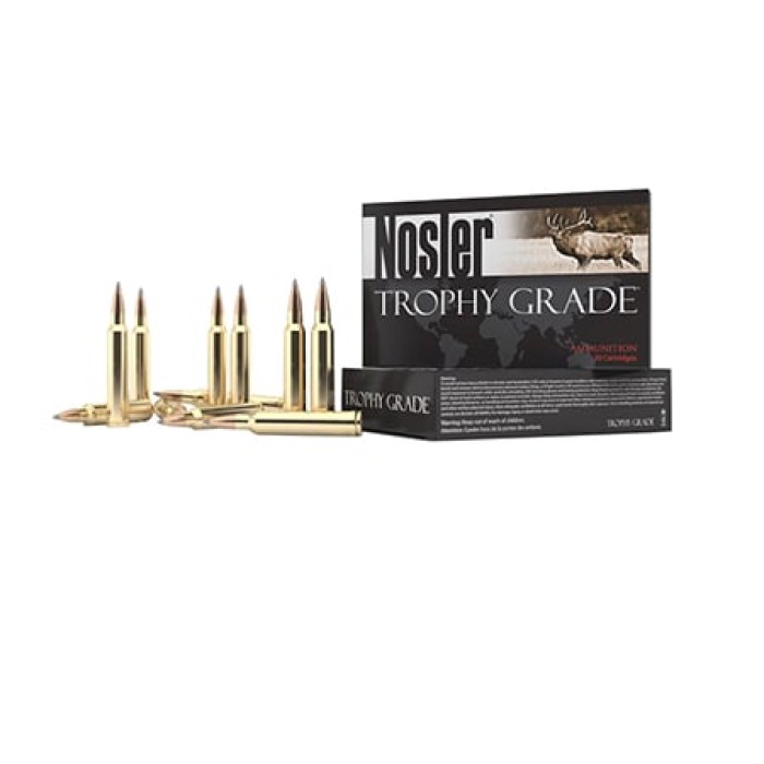 Nosler 60155 Trophy Grade Long Range 28 Nosler 175 gr AccuBond Long Range 20 Bx/ 10 Cs