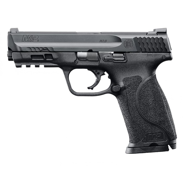 Smith and Wesson M&P 2.0 Black 9mm 4.25