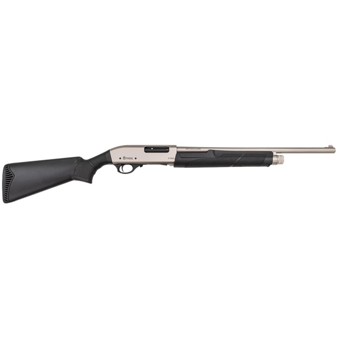 CITADEL PAT 20 Gauge Pump-Action Shotgun with Nickel Receiver FRPAT2020NKL