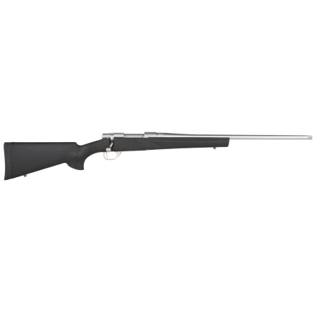 Howa Hgr72512 M1500 Hogue 6.5 Creedmoor Caliber With 5+1 Capacity, 22" Threaded Barrel, Stainless Steel Metal Finish & Black Fixed Hogue Pillar-Bedded Overmolded Stock Right Hand (Full Size)