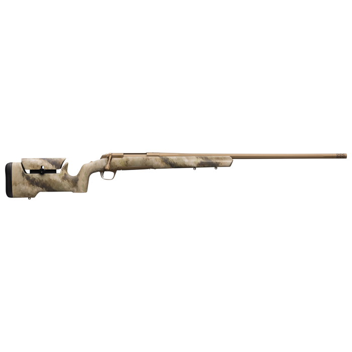 Browning X-Bolt HellΓÇÖs Canyon Max Long Range Bronze/A-TACS AU Bolt Action Rifle - 300 PRC