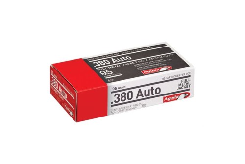 Aguila 380 Auto/ACP 95gr FMJ Ammunition 50rds - 1E802110