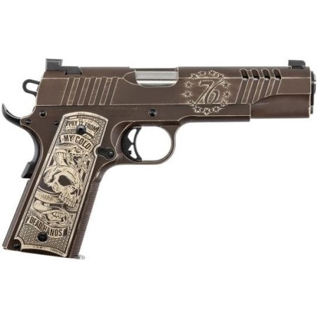 Auto ordnance 1911 45acp 5" Custom Engraved Cold Deadhands