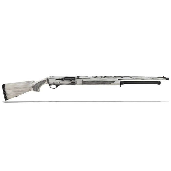 Stoeger M3500 Snow Goose Distressed White Cerakote 12 Gauge 3-1/2in Semi Automatic Shotgun - 28in