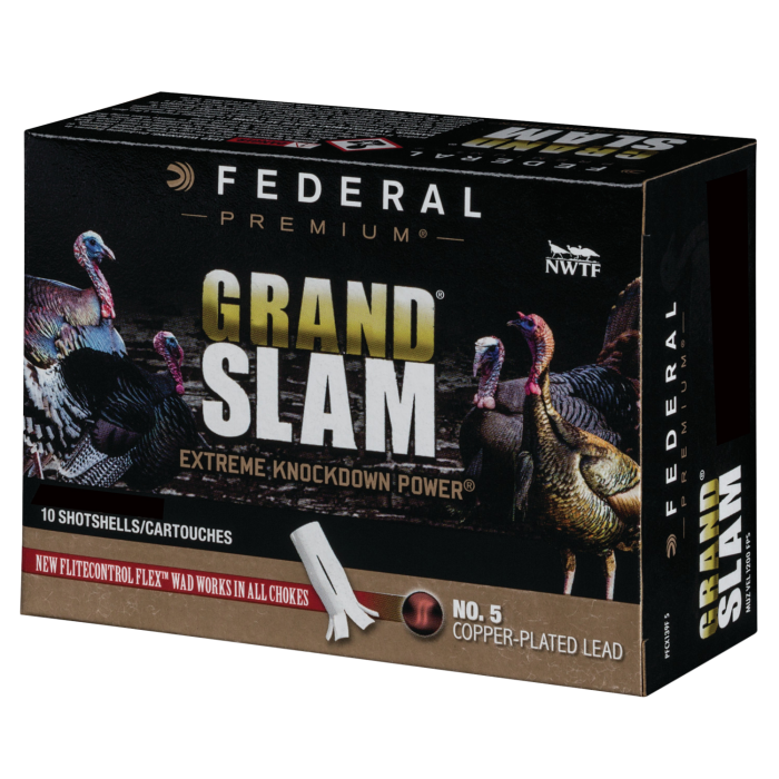 Federal Premium Grand Slam 2.75" 12 Gauge Ammo 5, 10/box - PFCX156F 5