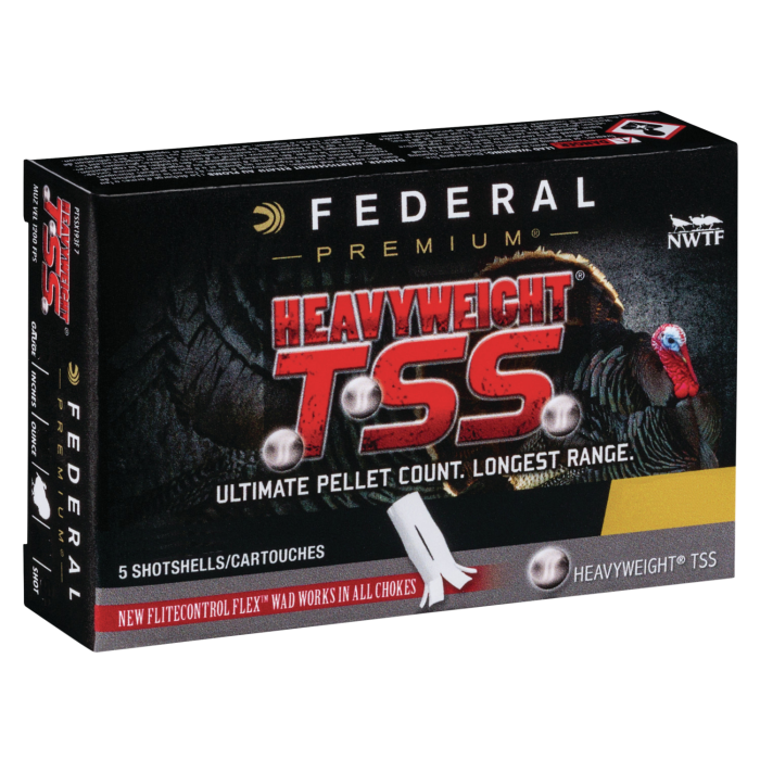 Federal HEAVYWEIGHT TSS, 20ga ,3", 1 1/2oz, #7 ,Turkey Load-PTSSX259F 7