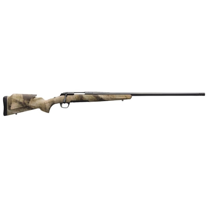 Browning X-Bolt Western Hunter Long Range 6.5 Creedmoor, 26" Barrel, Muzzle Brake, A-TACS Camo, 4rd