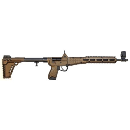 Kel-Tec Sub-2000 Glock 19 9mm Luger 16.2in Midnight Bronze Semi Automatic Modern Sporting Rifle - 15+1 Rounds