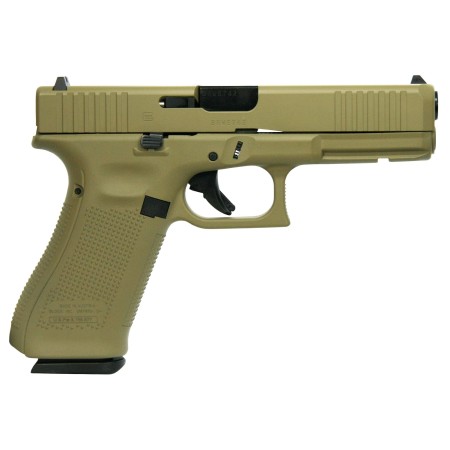 Glock 17 Gen 5 Flat Dark Earth 9mm 4.49" Barrel 17-Rounds Two Magazines