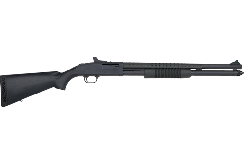 Mossberg 50693 590 Tactical 12 Gauge 3" 20" 8+1 Matte Blued Black Synthetic Stock Right Hand