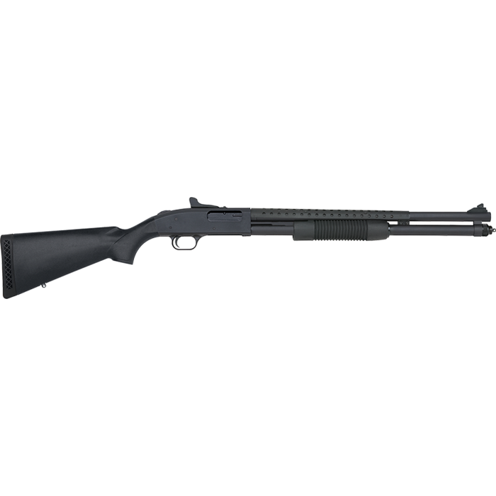 Mossberg 50693 590 Tactical 12 Gauge 3" 20" 8+1 Matte Blued Black Synthetic Stock Right Hand