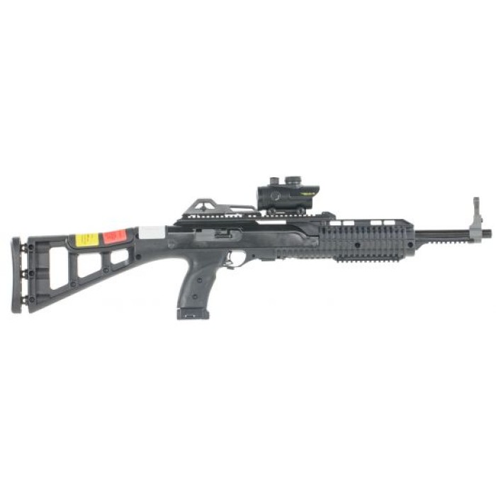 Hi-Point 995TS Carbine RD 9mm Luger 10 Round Semi Auto Rifle with Red Dot Scope, Skeletonized - 995RDTS